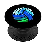 Volleyball Blau Grün Für Teenager Mädchen & Jungen PopSockets PopGrip...