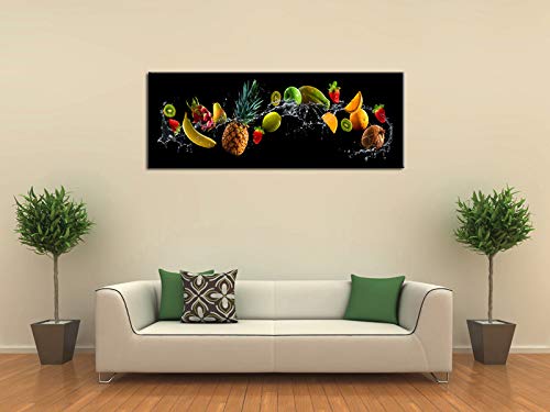 DECLINA, Tableau toile imprimée, Tableau déco cuisine Cocktail de Fruits , 120x80 cm | Leroy Merlin