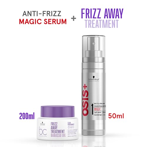 Image of Schwarzkopf Professional Bonacure Frizz Away Treatment with Babassu Oil