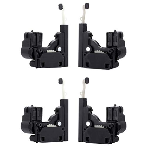 Aupcs Front/Rear Left+Front/Rear Right Door Lock Actuator 2000 For Silverado 2500 4Door Power Door Lock Kit Motor 1999-2006 For Silverado 1500 2Door With Motor 746-017 #TOP6