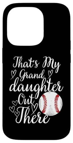 That's My Granddaughter Out There Baseball Nonna Nonno Custodia per iPhone 14 Pro