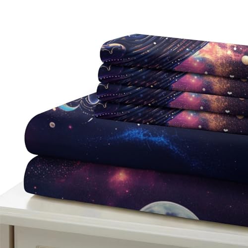 Housse de couette baleine fermeture éclair lit double 200x200cm ado - 6