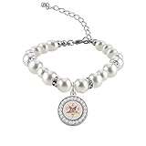 SEIRAA Order of The Eastern Star Sorority Gift OES Symbol Hook Earrings OES Charm Bracelet for Her (OES bracelet)