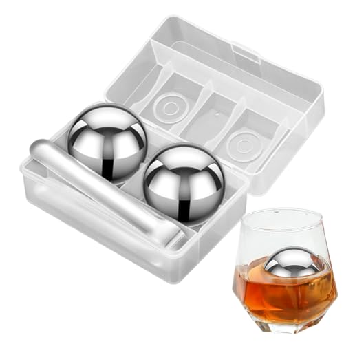 Eiswürfel aus Stahl - sicher und mühelos | Entworfen als universelles Bar-Zubehör, gewährleistet die Kompatibilität mit vielen Arten von Getränken. Die kratzfeste Konstruktion gar