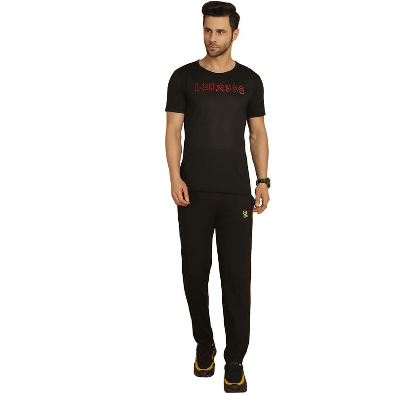 Image of VIMAL JONNEY White Cotton Printed CO-ORD Set Tracksuit for Men-T PRT 23 WHT D10 WHT. 02-P