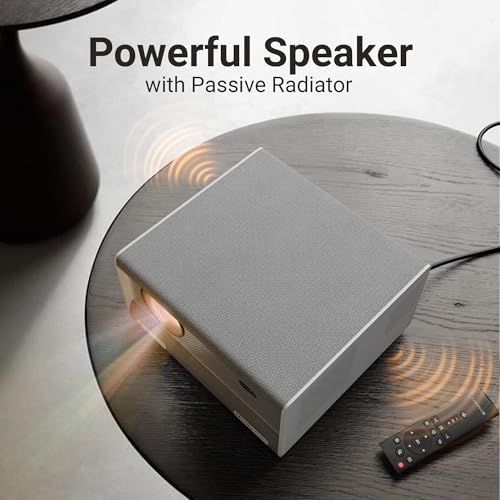 ZEBRONICS PIXAPLAY 68, Android Projector, Dolby Audio, 1080p, 13500 Lumens, 200" Screen Size, Dynamic Speaker, Auto[Focus | Keystone | Obstacle... - Image 3