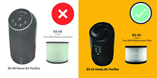 Flintar BS-03 Replacement Filter for PARTU and SLEVOO HEPA Air Purifiers, Suitable for Home Use, 2-Pack
| Flintar BS-03 HEPA Filter, Perfect for SLEVOO and PARTU Air Purifiers, Ideal for Bedroom and Living Room Use, 2-Pack
| Flintar BS-03 Replacemen