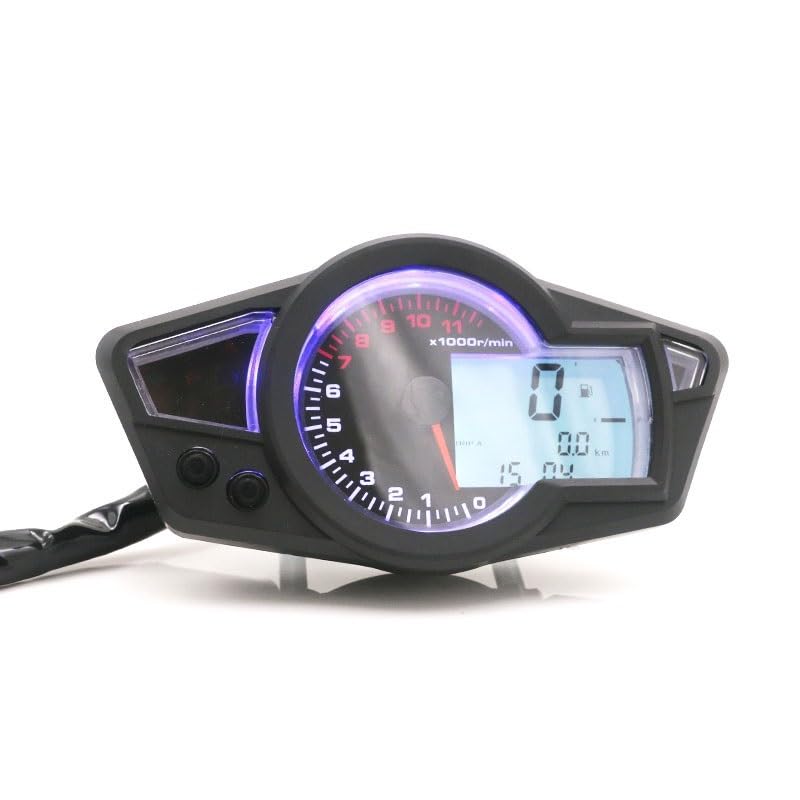 Compteur vitesse numérique moto tachymètre odomètre 2 4 cylindres universel