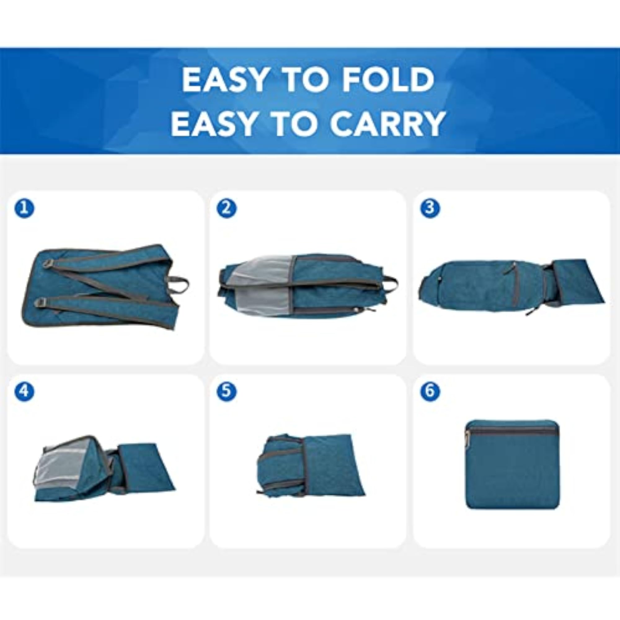 Large Capacity Reflective Strip Hiking Bag