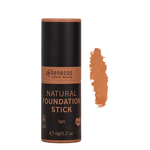 benecos Biokosmetik - Foundation Stick - fest - starke Deckkraft - vegan - tan