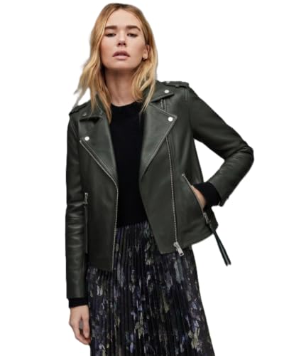 Women’s Biker Leather Jacket for Stylish Casual & Riding Wear