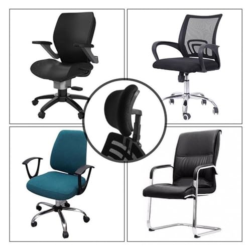 Appui-tête de chaise bureau en maille ergonomique avec support cou - 3