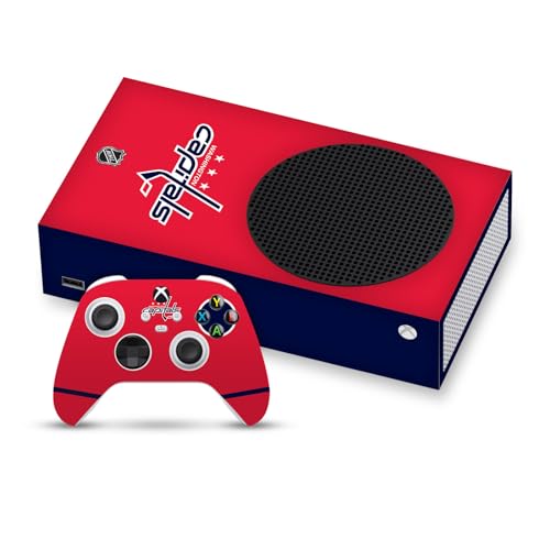 Autocollant Washington Capitals Xbox Series S pour des soirées gaming NHL Head Case Designs