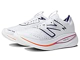 New Balance Men's FuelCell SuperComp Trainer V1 Running Shoe, White/Victory Blue/Magenta Pop, 12