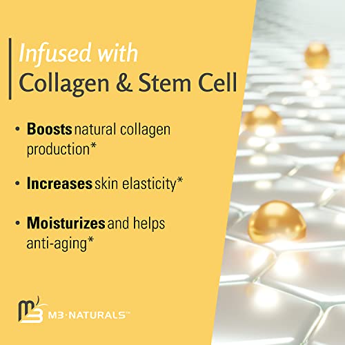 Massage Oil For Massage Therapy And Manipulation Therapy With Ylang Ylang And Ginger Infused With Collagen Stem Cell Massage Oil Therapy For Sore Muscles Massaging Joint & Muscles By M3 Naturals #TOP1