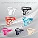 JOCKMAIL Mens Thongs Ice Silk G-String Thongs for Men T-Back Underwear for Daily Wear, Gym & Romantic Nights Skin