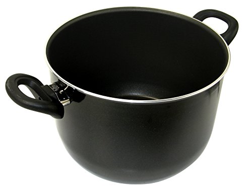 Ballarini Firenze Pentola 2 Manici, Alluminio, Nero, 24 cm