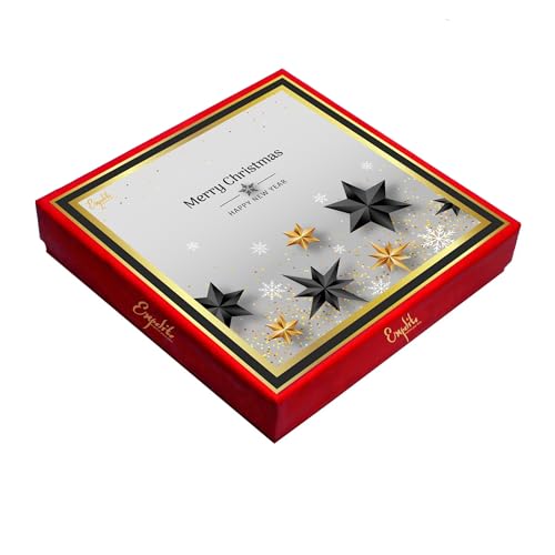 Image of Expelite Merry Christmas and Happy New Year Chocolate Gift for Kids -25 Pc Merry Christmas and Happy New Year Chocolate Gift for Girlfriend, Boyfriend, Husband & Wife