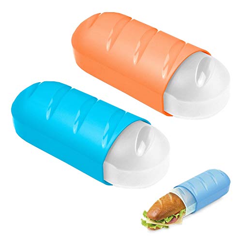 PracticFood - Set di Porta Sandwich e Porta Panino...