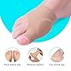 feet bcn Hallux Valgus Bandage. Elastische und weiche Ballenschutz. Einheitsgröße. 2 Einheiten.
