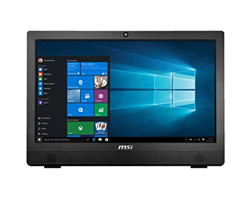 MSI Pro24T 4BW-012XEU Ordinateur de bureau tout-en-un 23,6'' Noir (Intel Pentium, 4 Go de RAM, 1 To,DOS)