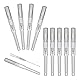 ATOMUS Katheter Piercing Nadeln - 10Stück 16G Hohlnadeln für Ohr Nase, Bauch Lippen Piercing Edelstahl individuell verpackt Körper Piercing Werkzeug