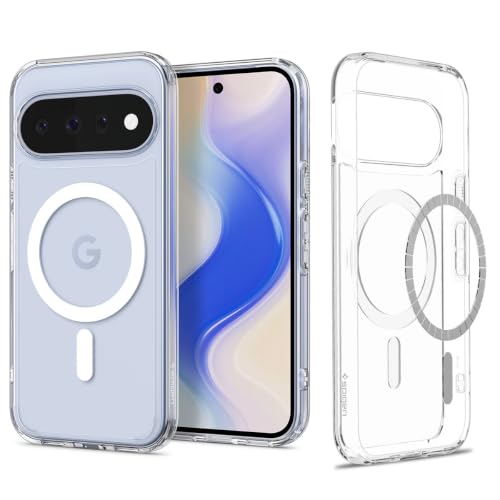 Image of Spigen Ultra Hybrid MagFit for Google Pixel 11 Case, Clear White