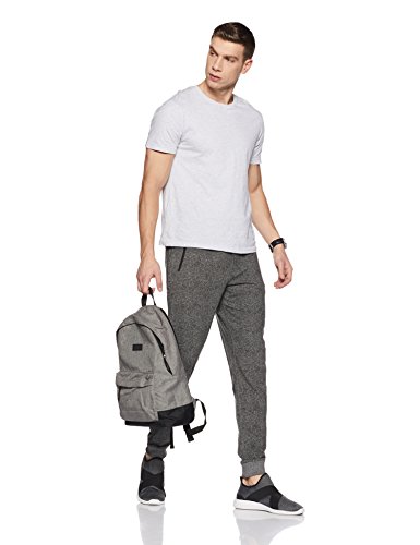 Image of Van Heusen Men Athleisure Quick Dry Regular Fit Joggers - Media Pocket, Drawstring Waist