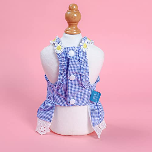 Vestido floral para perro talla L miniatura 6