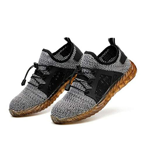 Ohwens Men Chic Work Shoes Breathable Puncture Proof Labor Insurance Sneakers for Summer,Chic Work Shoes,Sneakers,Trainers