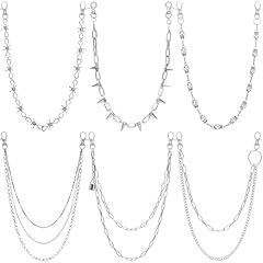 Silver Punk 6 Pieces