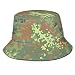 Produktbild GodYo Bucket Hat Packable Reversible Deutsche Bundeswehr Flecktarn Camo Print Sonnenhut Fischerhut Kappe Outdoor Camping