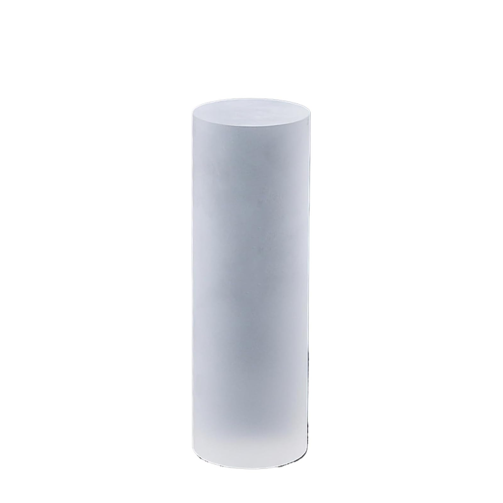 LQZAXSRDR Clear Acrylic Display Block, Acrylic Cylinder Display Block Clear Solid Polished Multiple Sizes(15cm)