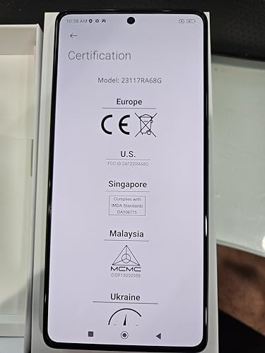 Xiaomi Redmi Note 13 Pro+ 5G + 4G LTE (512GB + 12GB) 6.67" 200MP Triple Camera (for Tmobile Mint Tello & Global) Global Bands Unlocked (Aurora Purple)