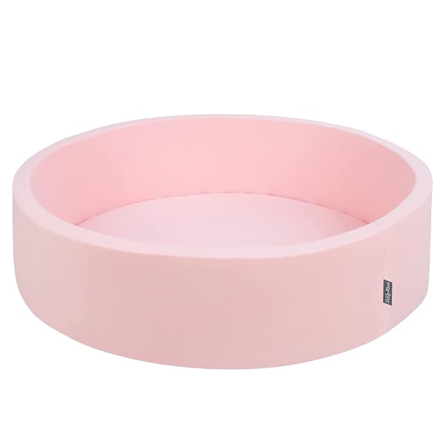 Foto 6 de 6 de KiddyMoon Piscina De Bolas 120X30cm/1000 Bolas Redondo Grande para Ninos,Hecha En La UE