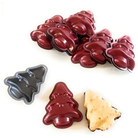 CULIMI Christmas Tree Mini Tart Pan Set Cover