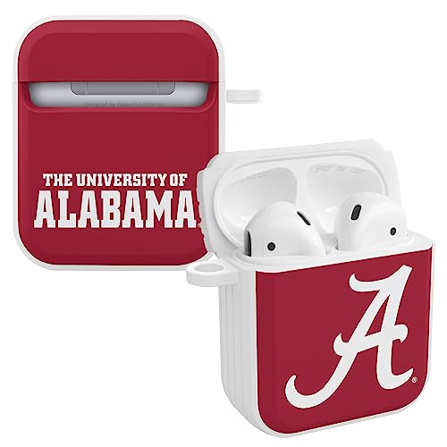 AFFINITY BANDS Alabama Crimson Tide HDX Case Cover Compatible with Apple AirPods Gen 1 & 2 (Classic)