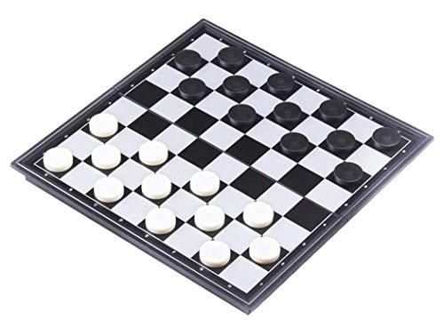 Juego de Damas con tablero extensible 9x9 pulgadas miniatura 1