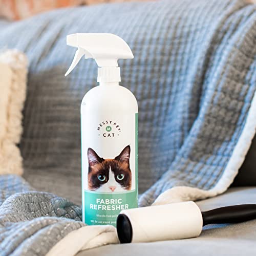 Image of Cat Fabric Refresher - Enzymes Neutralize Pet Odors and Refreshes Carpets and Upholstery, Safe for Cats & Kittens - 27.05 fl oz