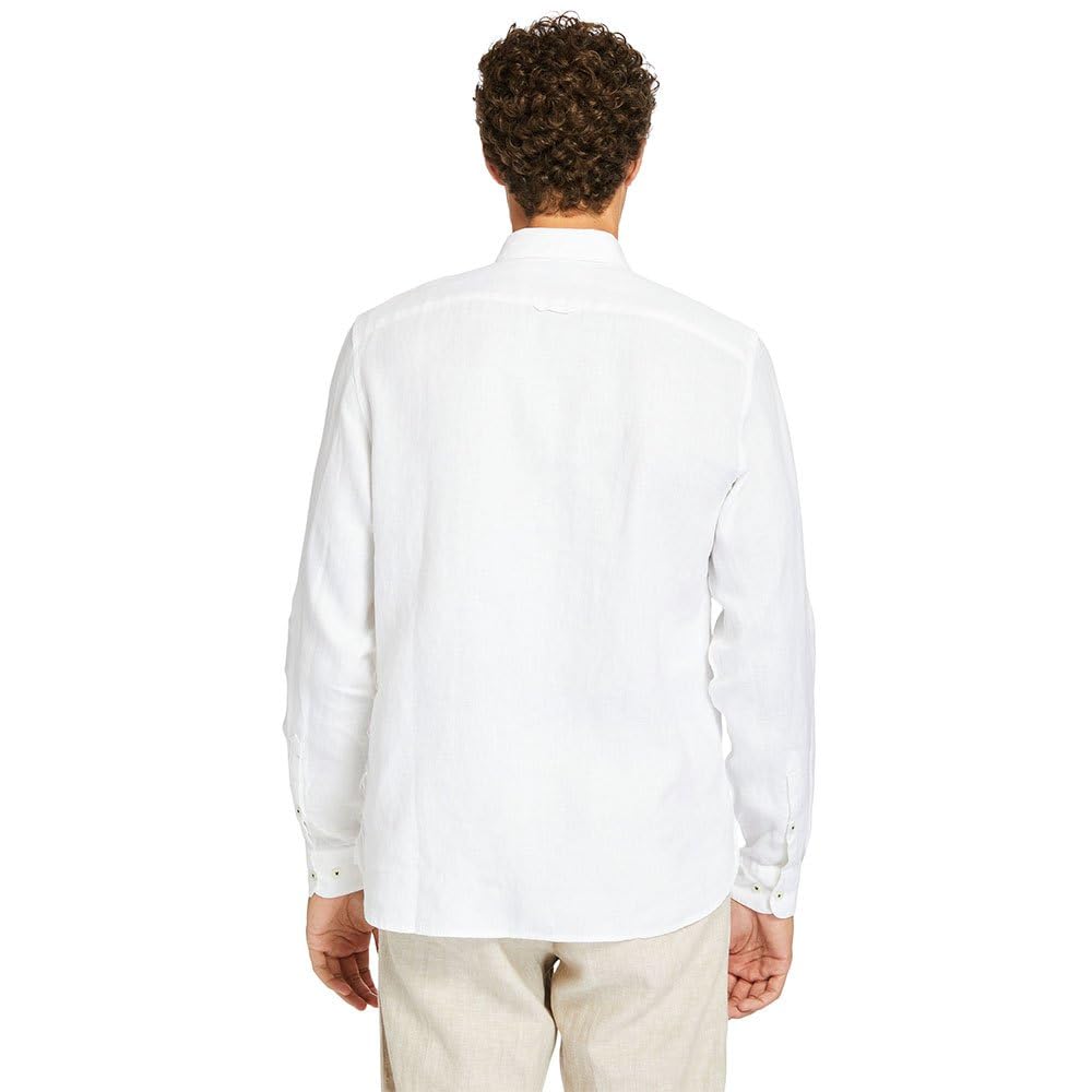 Timberland Koszulka Mężczyźni Ls Linen Shirt