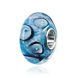 Material: Murano Glas | Hülse aus massivem 925 Sterling Silber inkl. Stempel