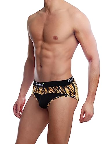 Image of Men's Cotton Printed Regular Fit Trunk | Soft and Comfortable Underwear for Men (Multicolour) (Pack of of 3)
