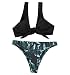 Women's Sexy Bikini Bottom String Summer Beachwear Micro Thong Swimwear Bottom (M/6-8, Black)