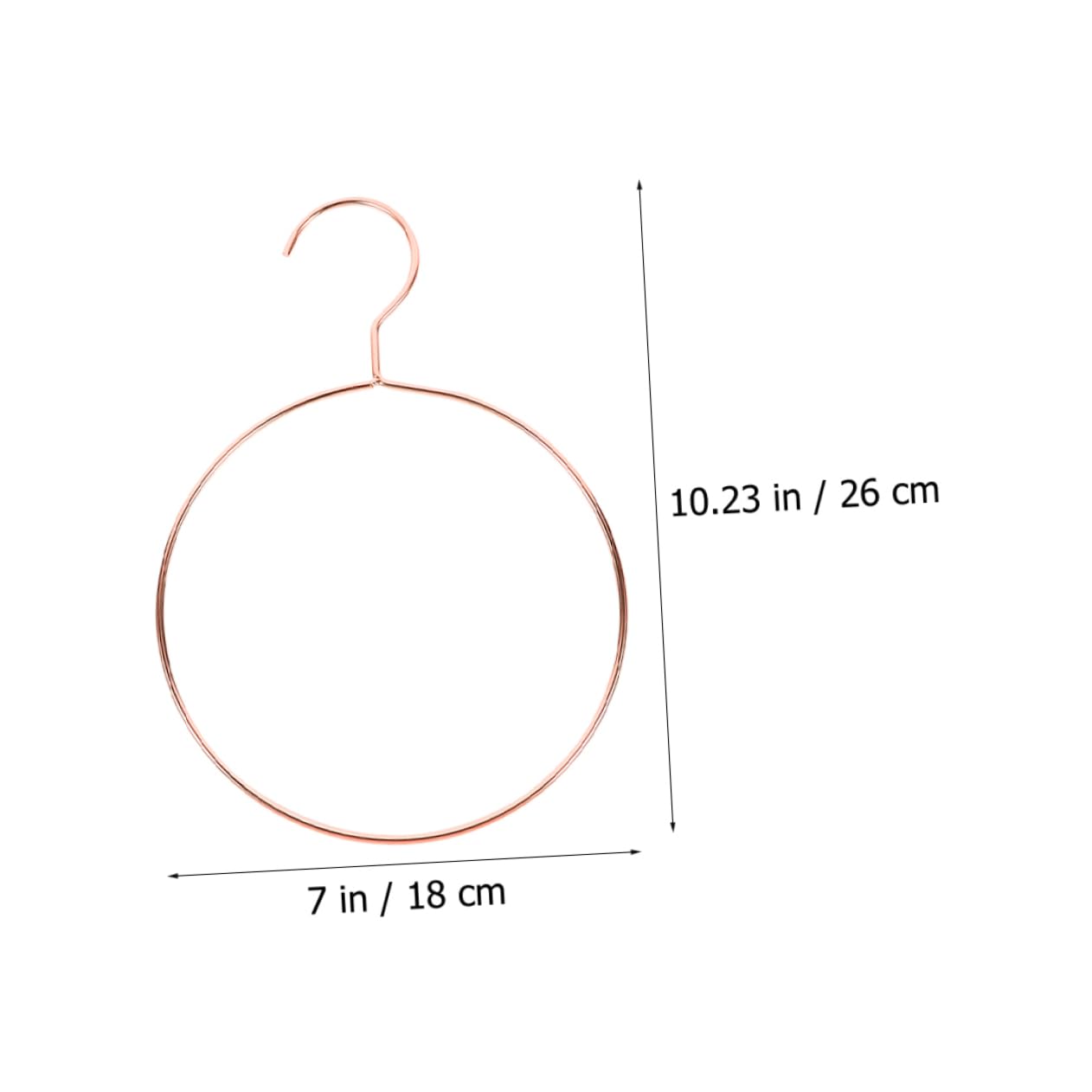 MUCKLILY 2pcs Multi Functional Hanger Scarf Display Rack for Organized Wardrobe Tie Hanger with Easy Access for Scarves Ties and Belts for Home Use