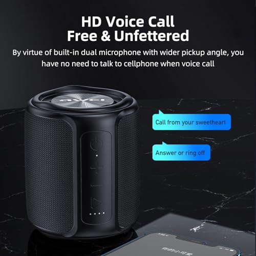 AWEI Bluetooth Speaker, Speakers Bluetooth Wireless with 10W Stereo Sound,IPX6 Waterproof Wireless Bluetooth Speaker, for Party, Game Theater, Home Theater, Outdoor