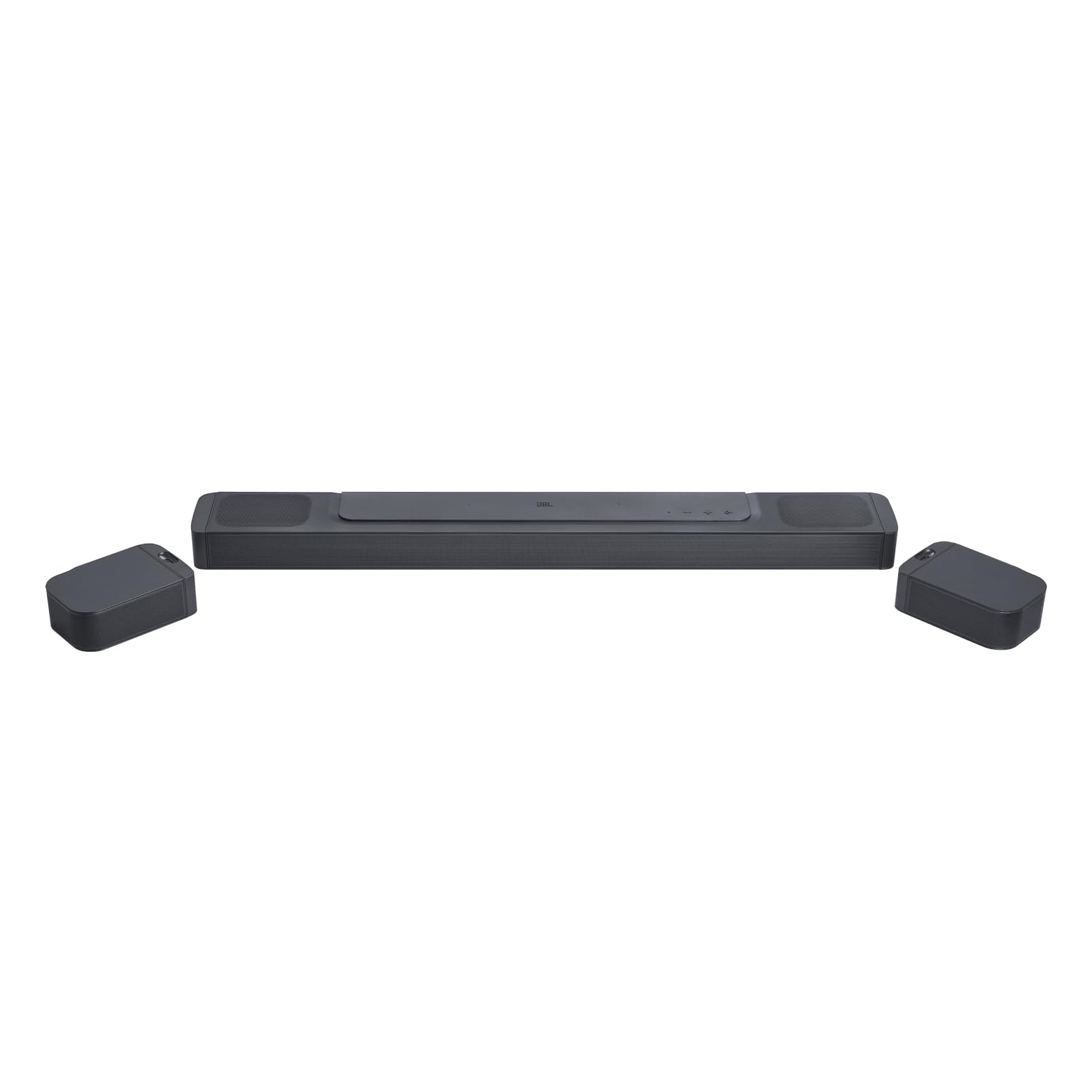 JBL Bar 800, Soundbar a 5.1.2 Canali per TV con Casse Altoparlanti Surround Rimovibili a Batteria, Telecomando, True Dolby Atmos, Connessione HDMI eARC con 4K Dolby Vision, 720 W, Nero