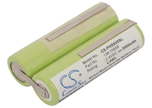 Cameron Sino - Batteria di ricambio per E150 E151 E152 E153 E154 E155 ER150 ER151 ER152 ER153 ER154 PN: 2000 mAh 4.80 Wh
