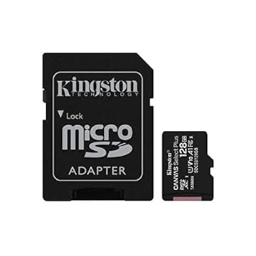 SDCS2128GB - Cartão de memória microSD de 128GB Canvas Select Plus - Leitura: 100MBs - Classe 10 com adaptador SD