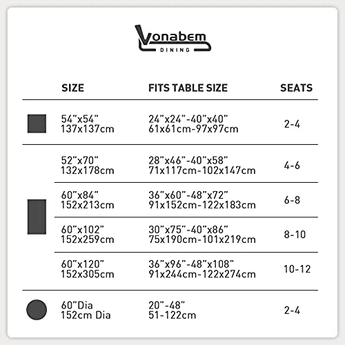Vonabem 100% Waterproof Square Pvc Tablecloth, Checkered Vinyl Table Cloth Cover Oil Proof Spill Proof Wipeable Table Cloths For Indoor And Outdoor Use(Brown,54X54In) #TOP5