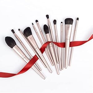 12Pcs Makeup Brush Set Professional Powder Highlighter Foundation Eyeshadow Blending Make Up Tool Brushes